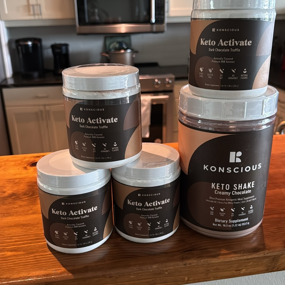 Konscious Keto Activate Dark Chocolate Truffle